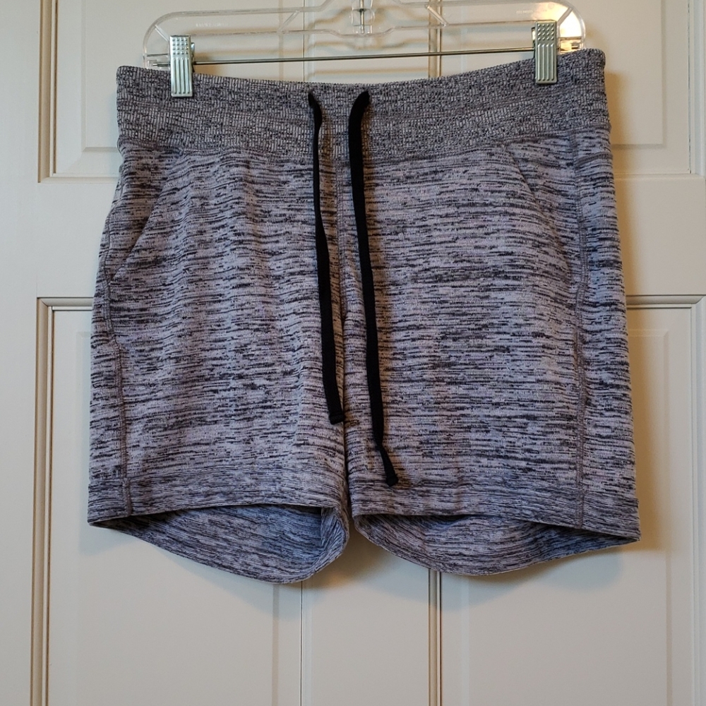 Athleta Knit Shorts/Sz M/Heather Grey/NWOT
